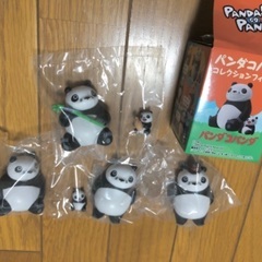 パンダコパンダ　コレクションフィギュア　4種セット　ジブリの画像