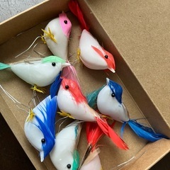 B級品　小鳥モチーフ8個セット