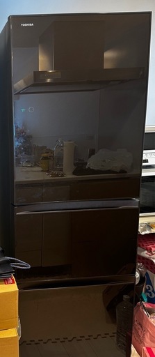 受け渡し予定者決定　【TOSHIBA】東芝ノンフロン冷凍冷蔵庫 GR-H38SXV (ZT) 2016年製