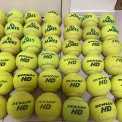 中古硬式テニスボール(ダンロップ HD)60球
の画像