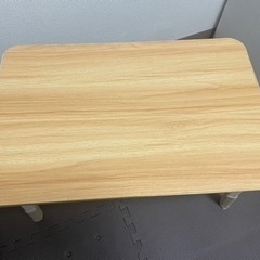 折りたたみローテーブルの画像