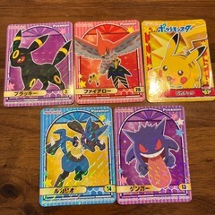 ポケモンカードとおまけのシールの画像