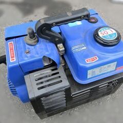 【自社配送は札幌市内限定】50hz専用 SUZUKI/スズキ 小型エンジン発電機 SX650R 動作良好 中古の画像