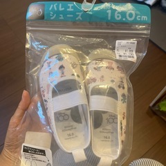 ディズニー上履き　未使用16cm