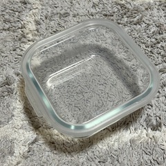 決まりました❣️耐熱ガラス  タッパー  正方形の画像