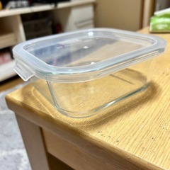 決まりました❣️耐熱ガラス  タッパー  正方形