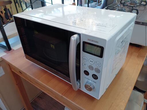 IRIS OHYAMA　ターンテーブル オーブンレンジ　MO-T1501-W　2020年製　　■買取GO‼　栄和店