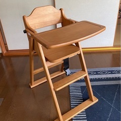 美品　ニトリ折りたたみチェアの画像