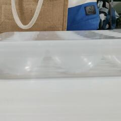 【値下げ可能】離乳食トレイ（麦茶は大きさの比較用）の画像