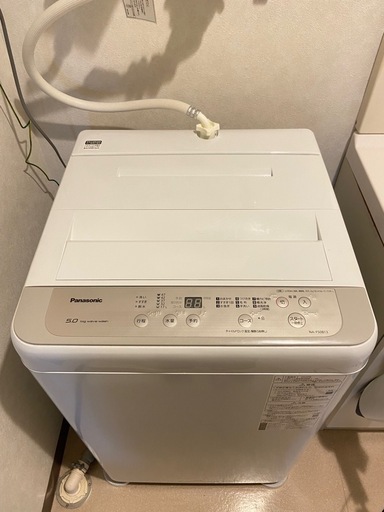 【決まりました】2020年製　5kg Panasonic 全自動電気洗濯機