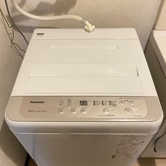 【決まりました】2020年製　5kg Panasonic 全自動電気洗濯機