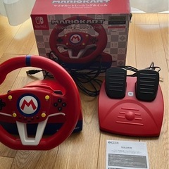 マリオカートレーシングホイールの中古が安い！激安で譲ります