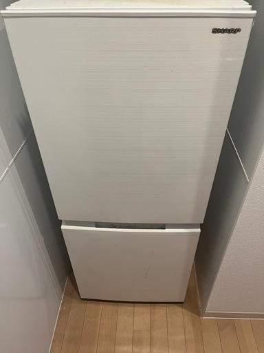 【値下げ交渉可】SHARP 冷蔵庫　SJ-D15G-W