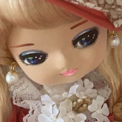 スキヨドール昭和レトロリボンドールフランス人形の画像