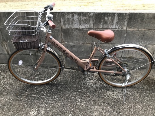 美品　子供用自転車　22インチ
