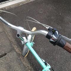 アルミフレーム 折り畳み自転車の画像