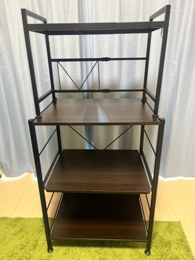 レンジ台　キッチンラック　レンジボード　キッチンボード　キッチン収納　スライド