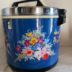 昭和レトロな保温ジャーの画像
