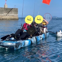 分割式2人乗り足漕ぎカヤック