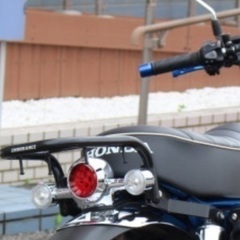 モンキー125用エンデュランス製リアキャリア、45Lリアボックス