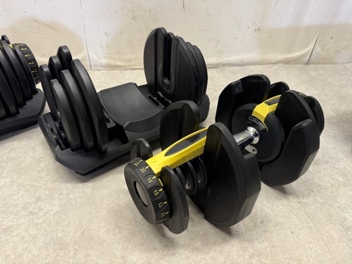 可変式 ダンベル 40kg2個 80kg DO NOT DROP DUMBBELL ダイヤル式 筋トレ トレーニング アジャスタブルダ