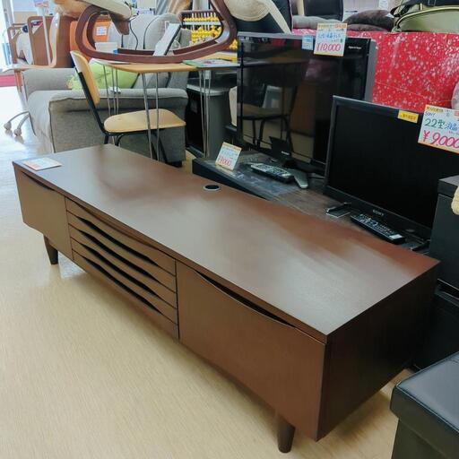 ＴＶ台☆大型サイズ、こげ茶色、ウッド調【浜村鹿野温泉ICから3分 買取本舗 宮本リサイクル 営業時間9～19時 定休日水曜のみ←連絡できませんm(_ _)m】
