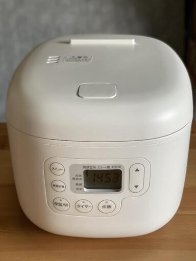 ☆激安販売!!☆ 無印良品 3合炊飯器 MJ-RC3A2 2020年 家電 キッチン家電 炊飯器