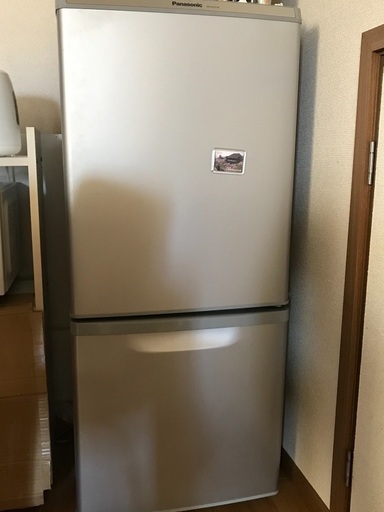 冷蔵庫、138L、Panasonic NR-B147W-S