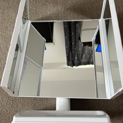 新品化粧鏡　卓上三面鏡