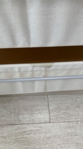 【下京区】無印良品 スチールユニットシェルフ　ワードローブセット　ライトグレー