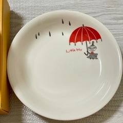 ムーミン絵皿　2枚セットの画像
