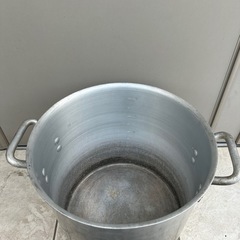 大人数や炊き出しなどにも最適なアルミ寸胴鍋の画像