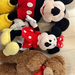 ミッキーミニーくまさんぬいぐるみ美品