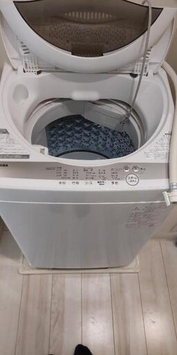 【売ります】【引き取り限定】電気洗濯機　東芝　AW-5G9