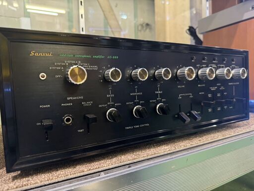 【愛品館八千代店】SANSUI　1970年発売　AU-999　プリメインアンプ