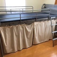 中古パイプベッド