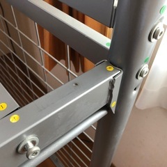 中古パイプベッドの画像