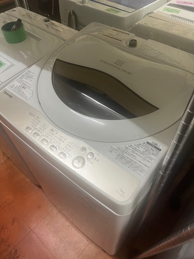 TOSHIBA洗濯機2018年5kg全自動電気 (大安リサイクル) 河原町の生活家電 