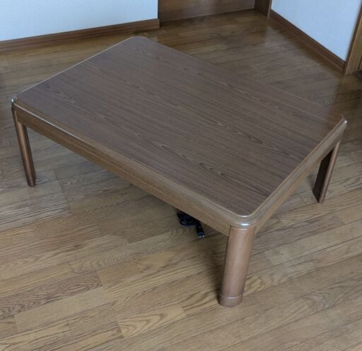 YUASAユアサ 家具調コタツ YLK-1052S（BR）105×75cm おまけ付き