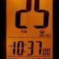 🕒️CITIZEN デジタル時計 電子音アラームスマートコートS(白)8RZ139-0 電波時計の画像