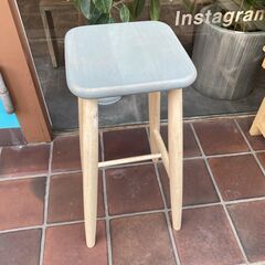 ☆定価7290円☆　Limpleハイスツール　高さ60cm　ナチ...