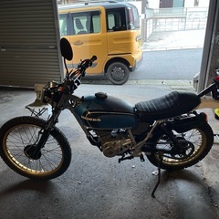 ホンダ　TL125 JD06  ツーサス　ヴィンテージモトクロスの画像