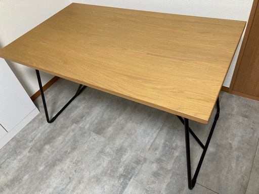 現地引取り　無印良品　折りたたみテーブル　ダイニングテーブル