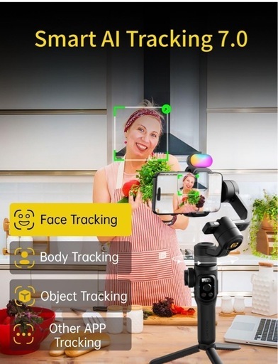 定価27000円　AOCHUAN Smart S2 スマホスタビライザー 3軸