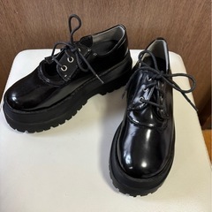 ラバーソール？ エナメルシューズ 美品