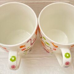 子供向け マグカップ2個セット 約250ml　スープマグの画像