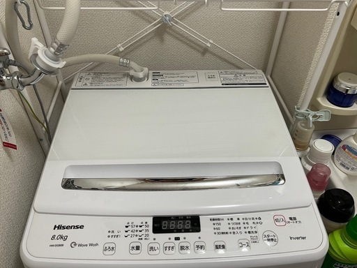 2021年度製8.0kg洗濯機