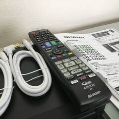 🍀【美品】シャープ 1TB 3番組同時録画 ブルーレイレコーダー 2B-C10CT4 4Kマスターエンジン BD-Premium搭載「管理No7」の画像
