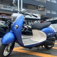 【超低走行•エンジン良好❗️】YAMAHA ビーノSA37J ブ...