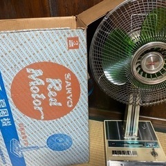 昭和の扇風機。レア物⁉️の画像